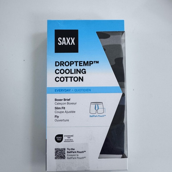 Saxx Other - Saxx Camo Cooling Boxer Brief with BallPark Pouch